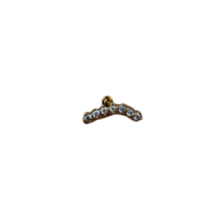 Tiara Cristal Dorada