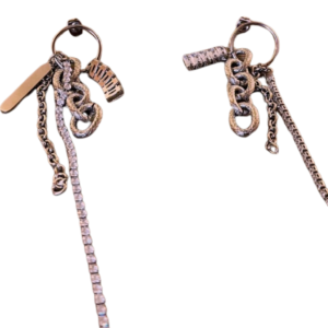 Aretes Cadena Colgantes