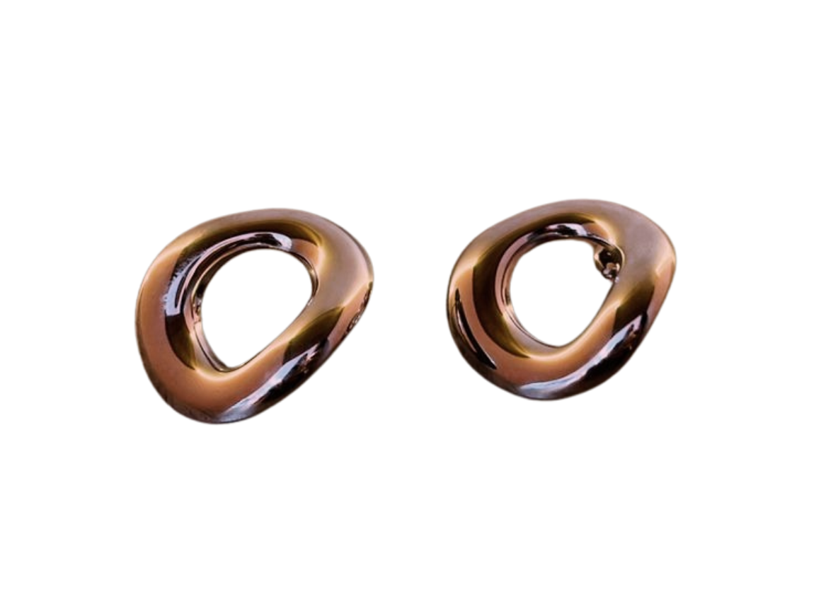Aretes Dona Plateada