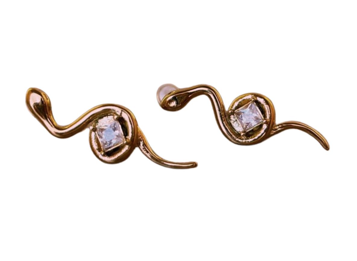 Aretes Serpiente