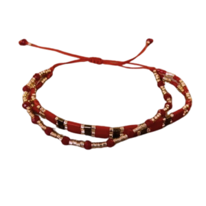 Pulsera de hilo con chakiron