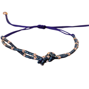 Pulsera de chakiron con nudo
