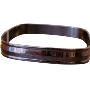Pulsera Cuadrada Plateada