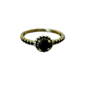 Anillo Diamante Negro