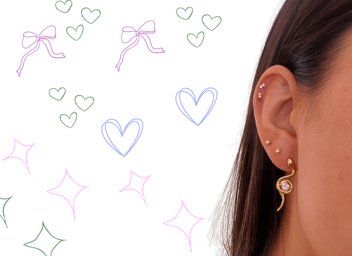 Aretes Serpiente - Imagen 2
