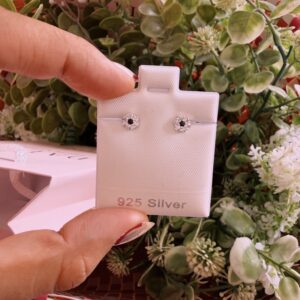 Broquel Plata .925 Flor